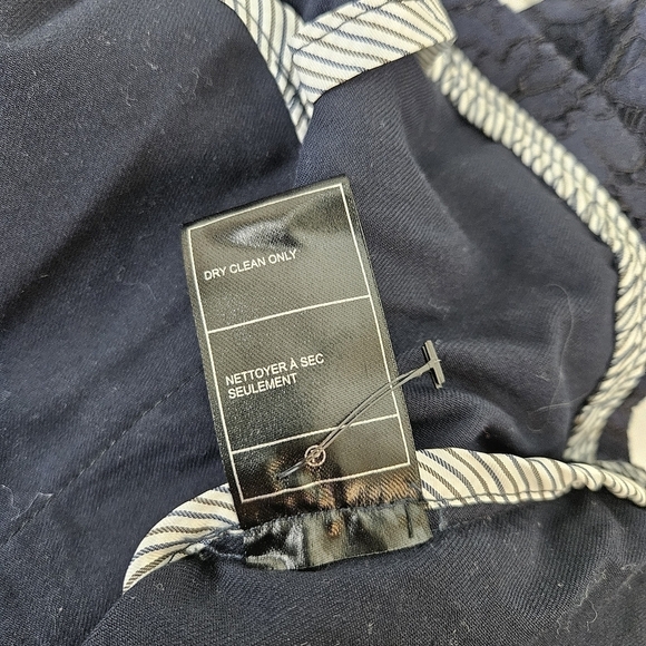 Cupcakes and Cashmere Aldean Blue Lace Jacket Navy Size Medium - Picture 8 of 8